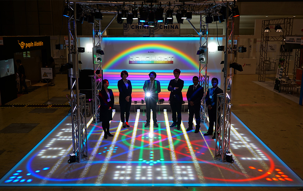 光パターン形成ＬＥＤ照明「ホロライト」