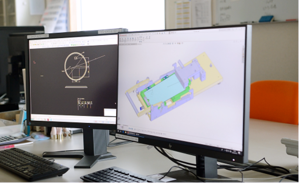 3D設計に精通した技術スタッフが多数在籍